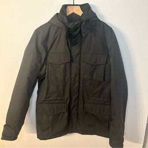 Gap Men’s Outdoor Edition Precision Designed Black Winter Jacket, Size Large